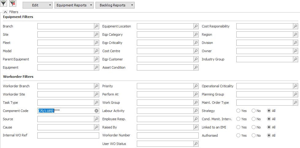 How can I quickly add or remove an item from a multi-select filter in AMT?