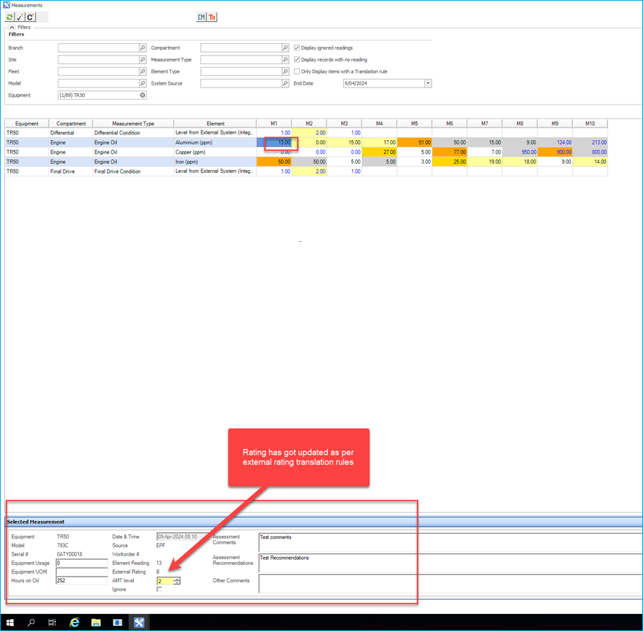 How do I create External Ratings while setting up AMT's Measurement ...