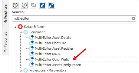 How do I enable the Quick Watch feature in AMT?