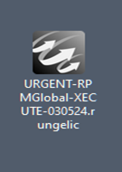 How do I install temporary XECUTE license files?