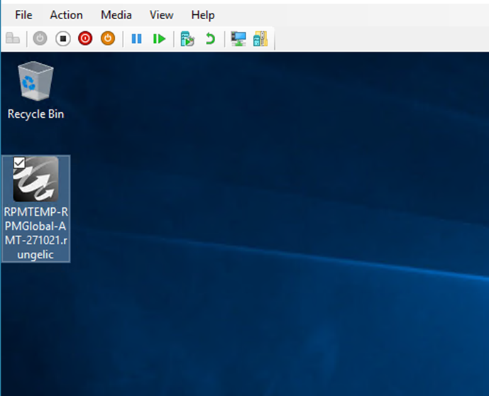 How do I install a new AMT license file?